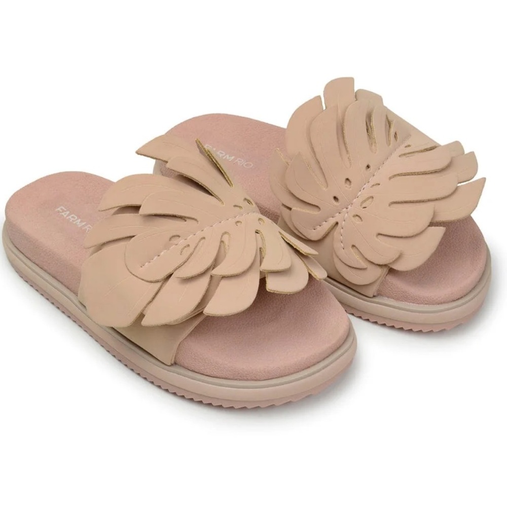 Brand new Farm Rio Slides